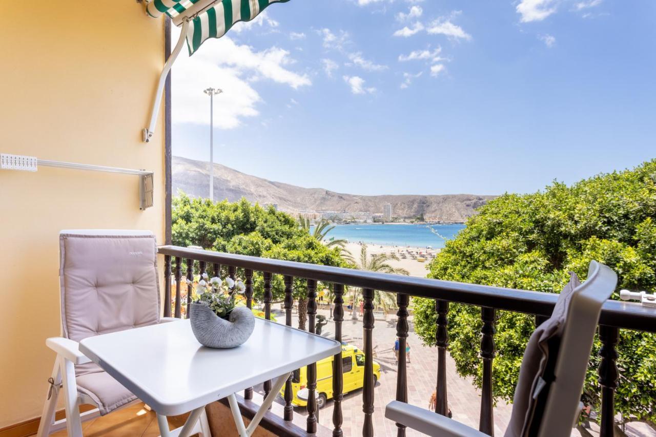 Classbnb - Seafront Studio With Beach View In The Center Of Los Cristianos Los Cristianos (Tenerife) Exterior foto